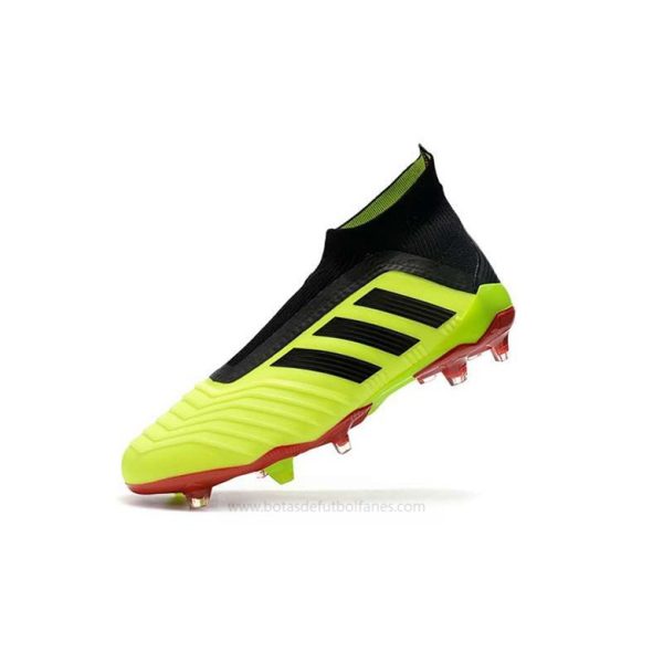 Adidas Predator FG Mujer Amarillo Negro